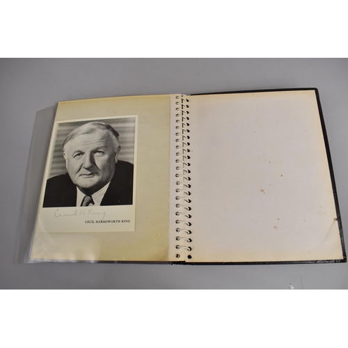 196 - Three Photograph Albums Containing Photos and Hand Written Letters from TV Stars, C.1970's, Some Aut... 