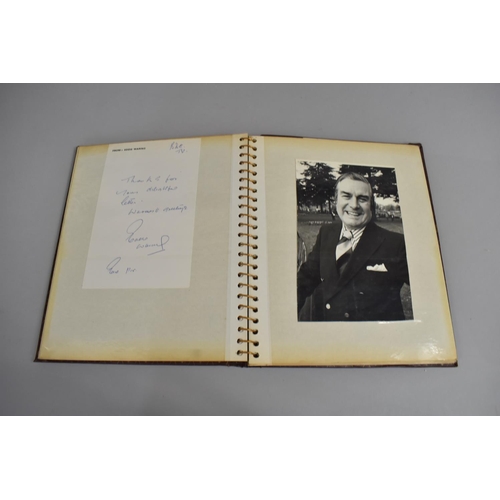 196 - Three Photograph Albums Containing Photos and Hand Written Letters from TV Stars, C.1970's, Some Aut... 