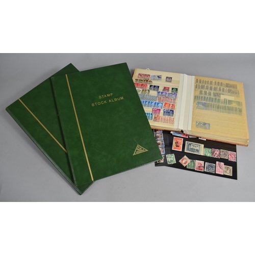 356 - Two Stamp Stock Albums with Contents Containing Mainly 20th Century World Stamps, the One Example wi... 