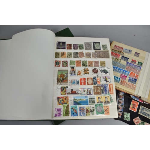 356 - Two Stamp Stock Albums with Contents Containing Mainly 20th Century World Stamps, the One Example wi... 