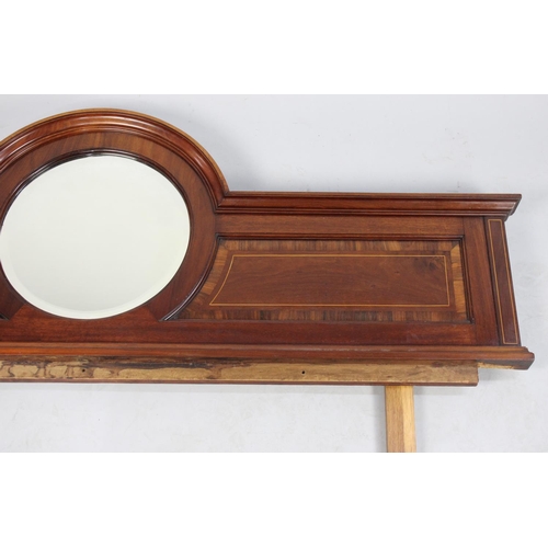 492 - An Edwardian Mirror Back for a Sideboard