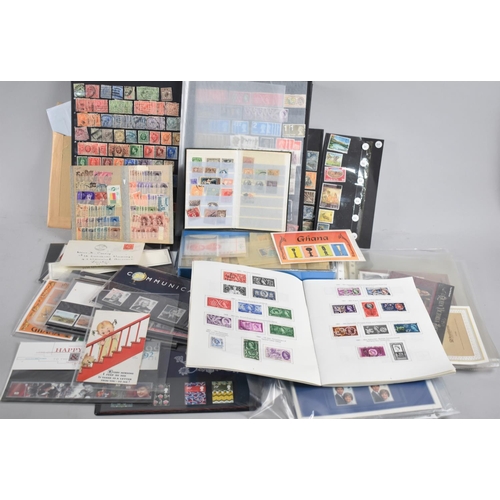 190 - A Collection of Various Loose Stamps, Stock Books and Contents, Royal Mail Sets Etc