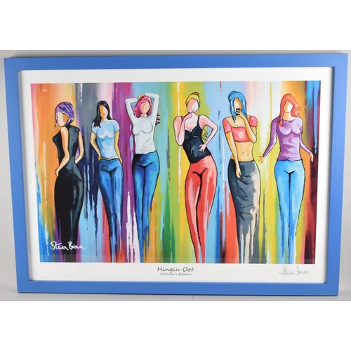 193 - A Framed Steven Brown Print, 