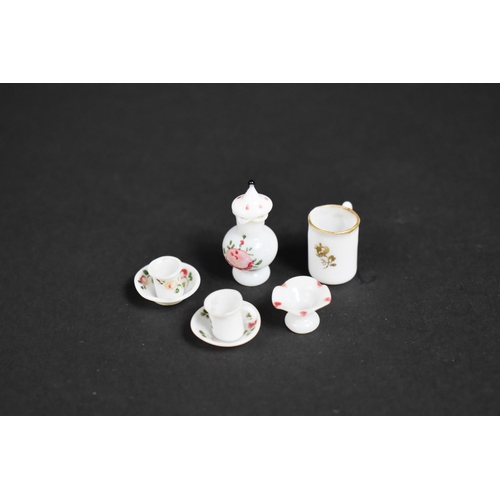 319 - A Collection of Various Miniatures to Comprise Limoges Miniature Tea Set, Ornaments, etc Together wi... 