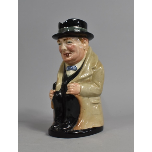 341 - A Royal Doulton Winston Churchill Jug