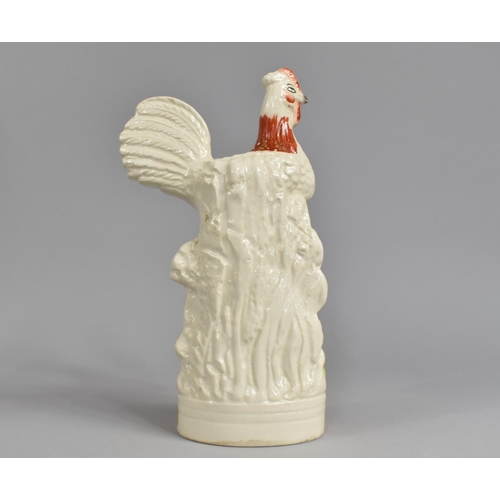 360 - A 19th Century Staffordshire Study of a Cockerel, 22.5cm high