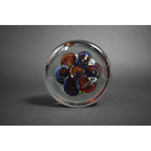 365 - A Mdina Glass Paperweight, 11cm high