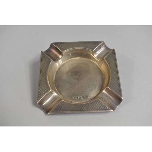 369 - A Silver Ashtray, Sheffield Hallmark, 72g