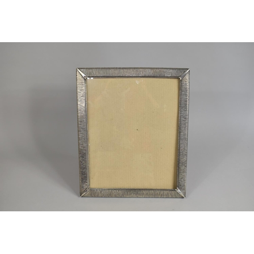 390 - A Spanish Silver Mounted Frame, 29cm x 34cm