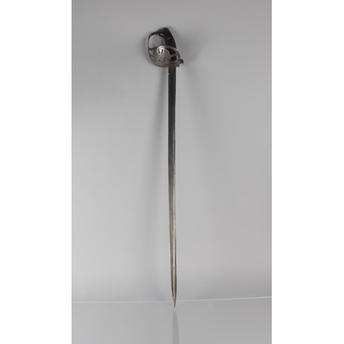 131 - A WWI German 1889 Pattern Prussian Cavalry Sword, The Blade Inscribed for Weyersberg Kirschbaum and ... 