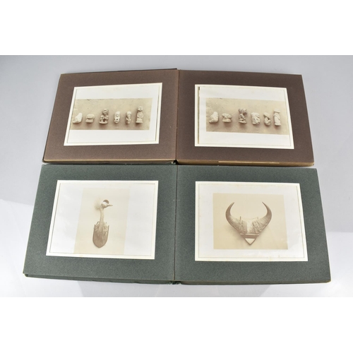 150 - Two Early 20th Century Photograph Albums Detailing African Flora and Fauna, People and Artwork relat... 