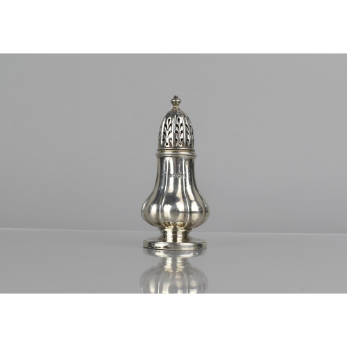 240 - A Silver Pepper Pot, London 1837, 10cms High