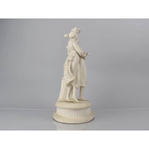 268 - A Parian Study, The Three Graces, 31cms High, Condition Not Perfect with Slight Damage to Feet and F... 