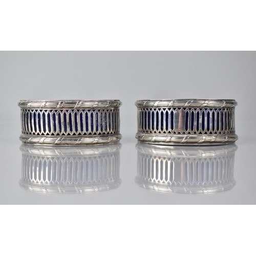 226 - A Pair of George III Silver Salt Cellars by Matthew Boulton and John Fothergill, Birmingham 1773, Of... 