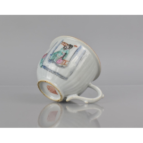 347 - A 19th Century Chinese Porcelain 'legendary Tale' Cup Decorated in the Famille Rose Palette with Sta... 