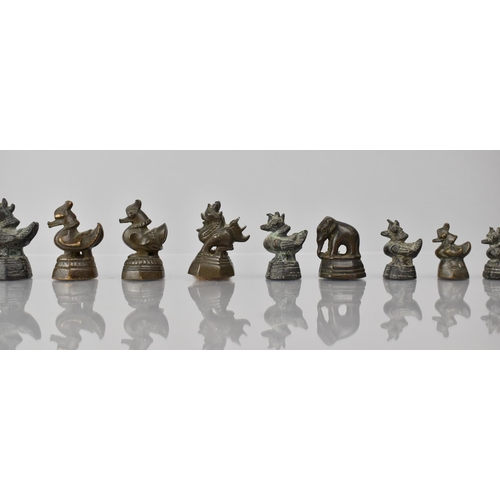 436 - A Collection of Fourteen 19th Century Opium Weights Mainly in the Form of Hitha Birds, Tallest 6cms ... 