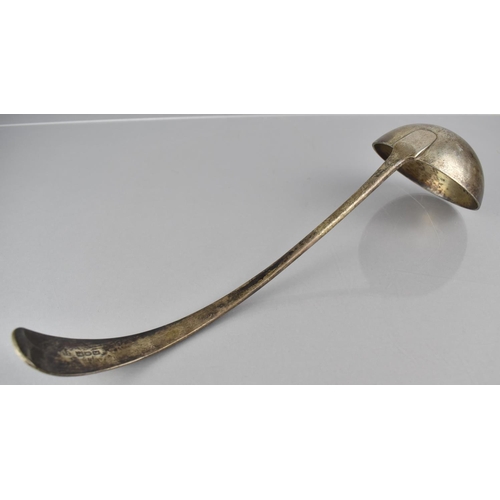 223 - A Georgian Silver Ladle by Josiah Williams and Co, London Hallmark, 30cms Long, 380gms