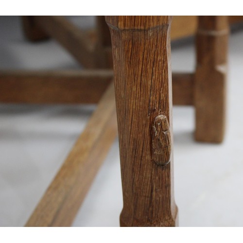 22 - A Peter Heap 'Rabbit Man' Dining Set to Comprise Four Chairs with Latticework Back and Chamfered Leg... 