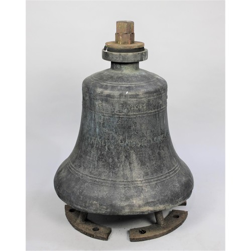 462 - A Large Buoy Bell Cast by Taylors Founders Loughborough (Taylor and Co) Dated 1941 and Inscribed for... 