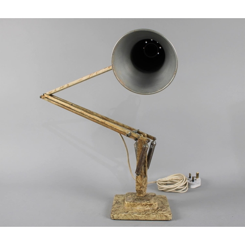 100 - A Vintage Scumble Glazed Anglepoise Lamp for Herbert Terry, In Need of Restoration