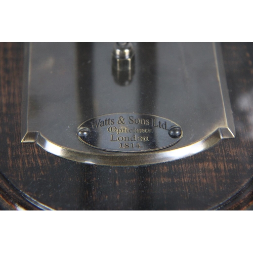 13 - A Large Reproduction Desk Top Magnifier as Made by Watts and Sons, Ltd, 1814