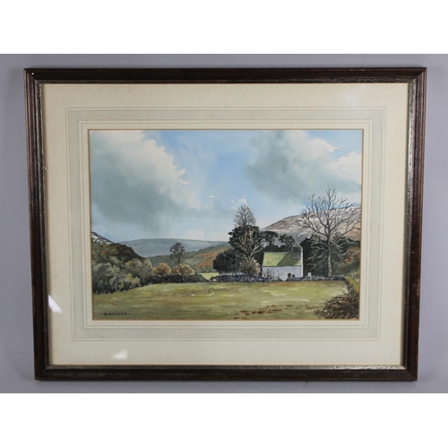 148 - A Framed Watercolour Signed G Waters, 33x23cms