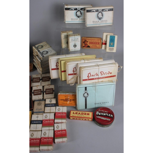 162 - A Large Quantity of Various Unopened Packets of Cigarettes and Cigars and Tobacco