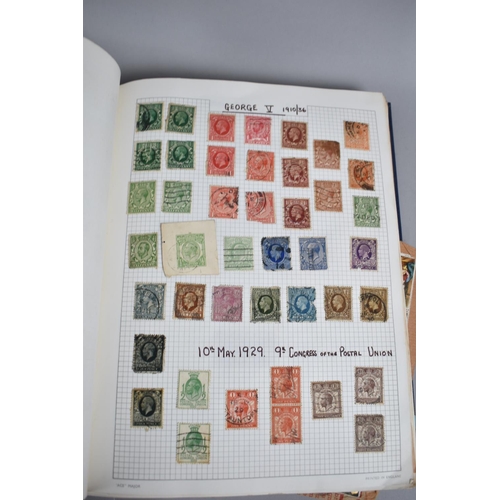 169 - Two Vintage Stamp Albums Containing Victorian Penny Reds and Other Stamps