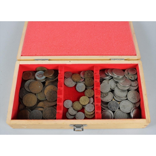 214 - A Collection of Pre Decimalisation Coins to Mainly Include Shilling Pieces and Pennies