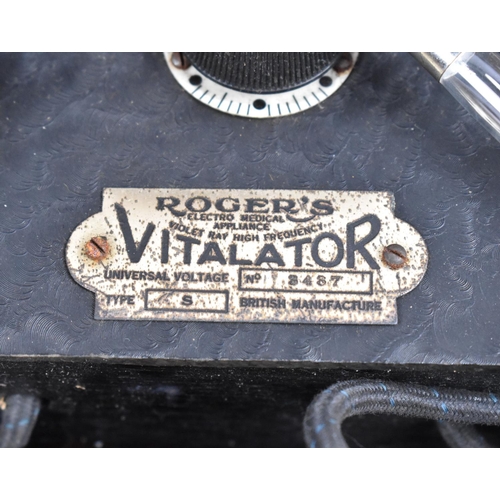 50 - A Vintage Cased Rogers's Vitalator Electric Shock Machine