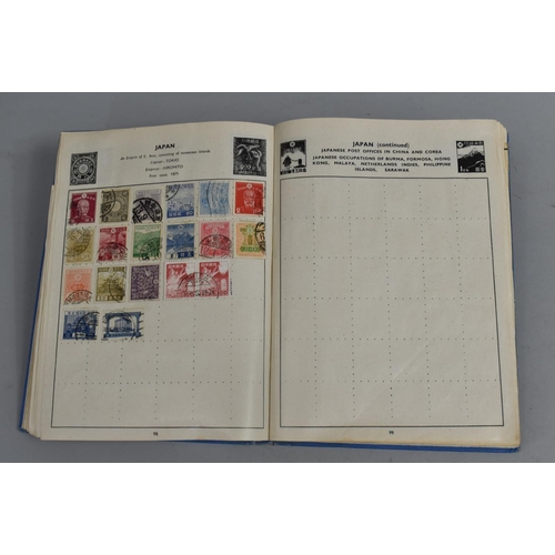 94 - A Mid 20th Century School Boy Stamp Album and Contents