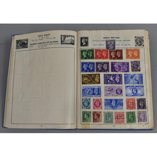 94 - A Mid 20th Century School Boy Stamp Album and Contents