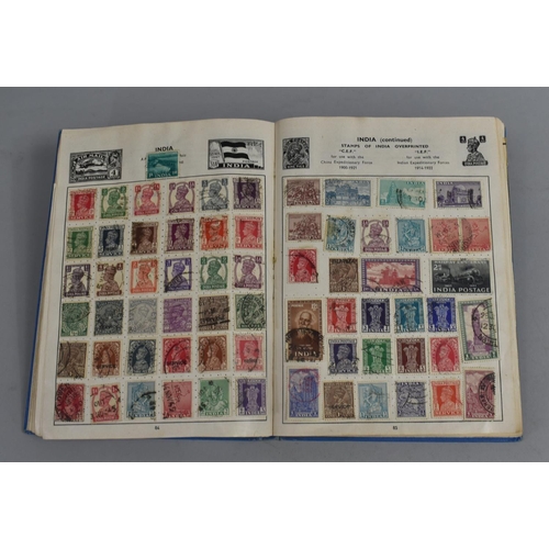 94 - A Mid 20th Century School Boy Stamp Album and Contents