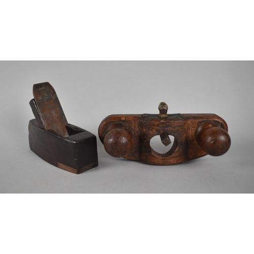 98 - A Small Late 19th Century Block Plane and a Moulding Tool