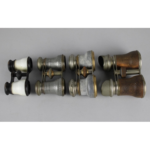 136 - Four Pairs of Late 19th/Early 20th Century Opera Glasses