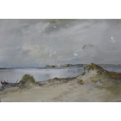 168 - A Pair of Mid 20th Century Watercolours, River Scenes, Each 38x26cms