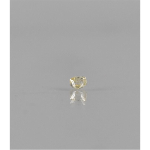 334 - A Loose Diamond, Asymmetric Mixed Cut, 5mm by 4mm Max Approx, Inclusions and Chips