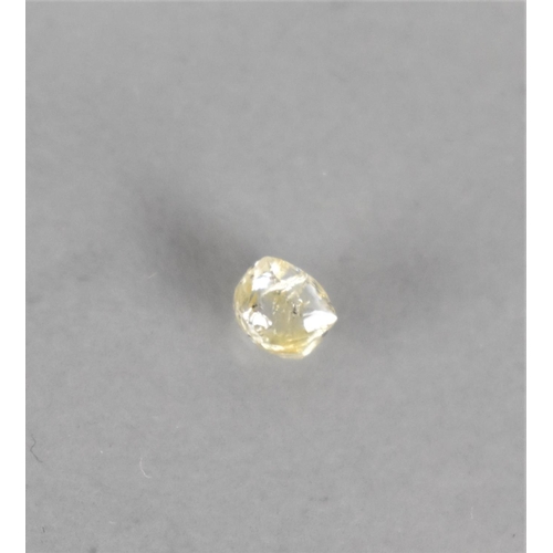 334 - A Loose Diamond, Asymmetric Mixed Cut, 5mm by 4mm Max Approx, Inclusions and Chips