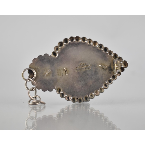 164 - David Anderson: An Early Filigree Pendant/Brooch, Roundels and Scrolling Decoration, Dated to Late 1... 