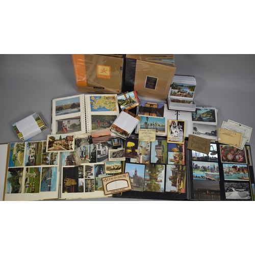 152 - A Large Collection of Mid 20th Century Postcards, Letter Cards, Souvenir Cards, Postcard Albums Etc