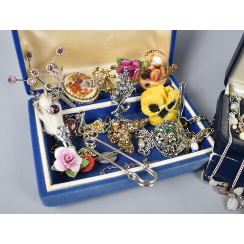 176 - A Collection of Costume Jewellery, Wrist Watches Etc