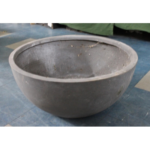 311 - A Large Resin Circular Garden Planter, 56ms Diameter