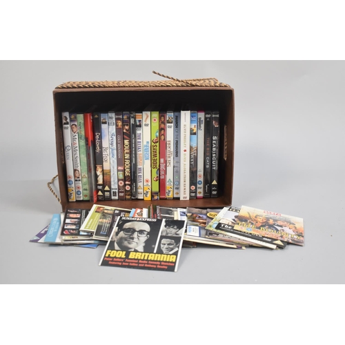 362 - A Collection of Various DVDs, Predominantly Mainstream Films in Wicker Box