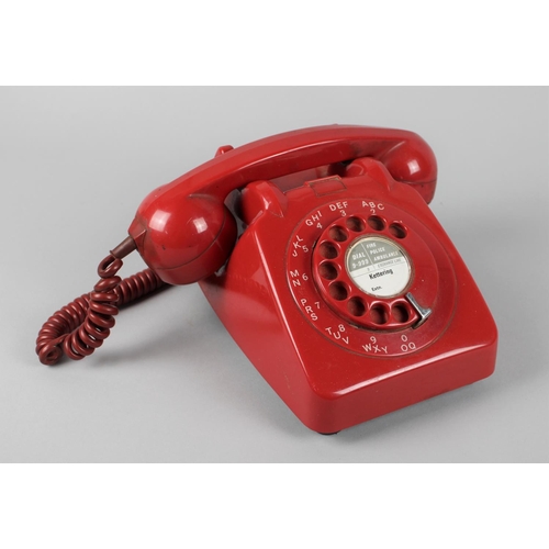 95 - A Vintage Red GPO Telephone