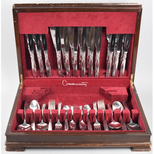 140 - A Mid 20th Century Canteen of Community Stainless Steel Cutlery