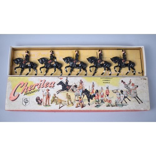 187 - A Boxed Set of Cherilea British Cavalry Soldiers