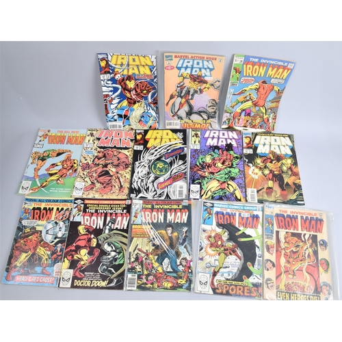 209 - A Collection of Vintage Ironman and Invincible Ironman Comics by Marvel, 60's/70's and 80's