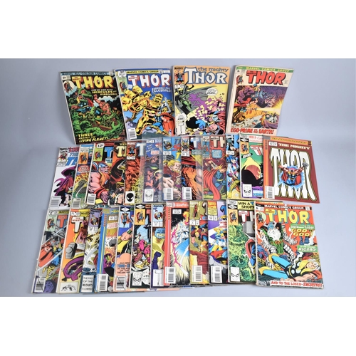 211 - A Collection of Marvel Mighty Thor Comics, Mainly 1980's