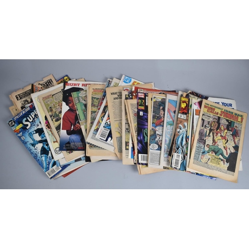 447 - A Collection of Various Comics to Comprise Marvel, Lion and Thunder, Tiger, Cosmic etc