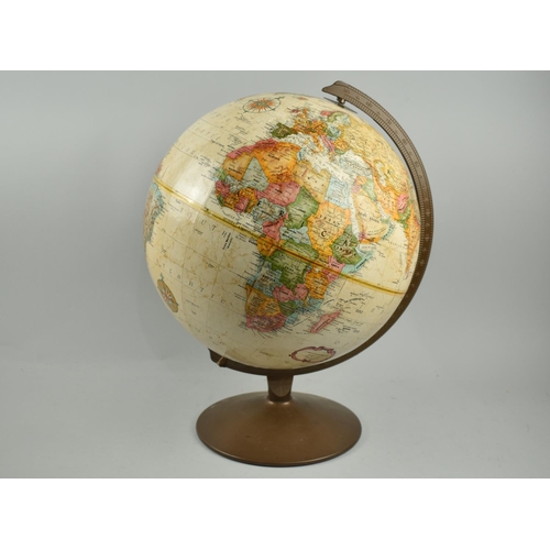 76 - A Mid 20th Century Table Globe by Replogle, USA, 12